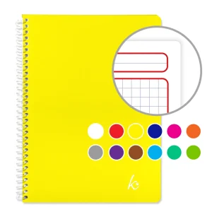 Cuaderno Profesional Espiral 200 Hojas margen rojo
